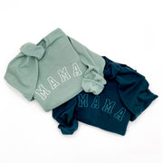 Mama Varsity Embroidered Crewneck Sweatshirt